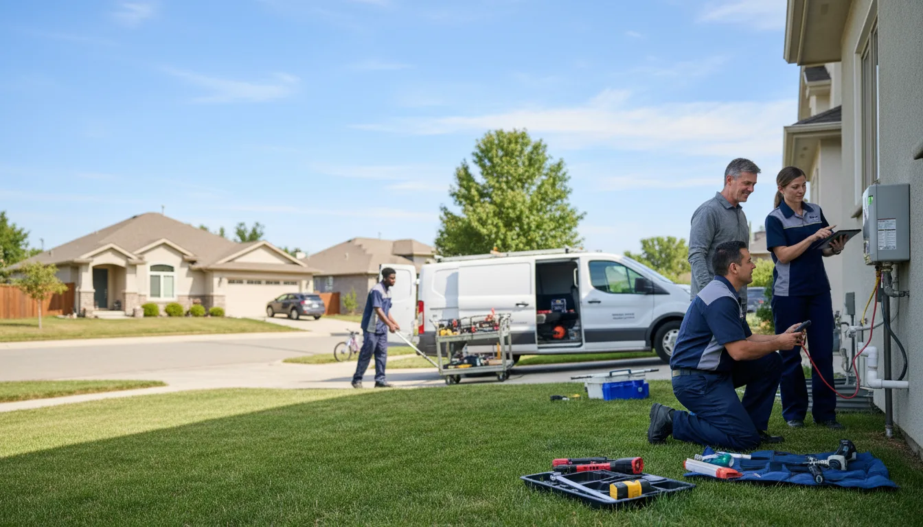 Tankless water heater service in Offerman, GA